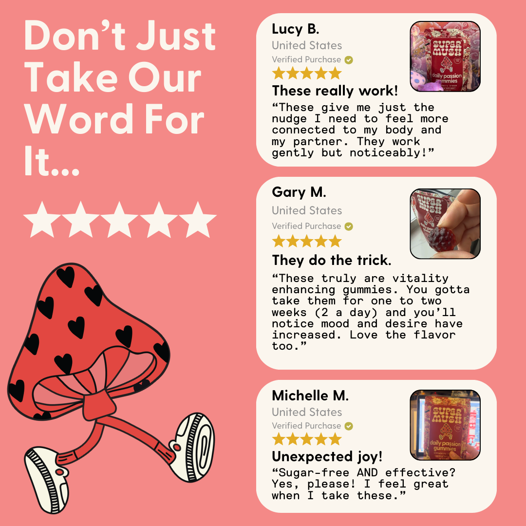 Daily Passion Gummies 60 Count