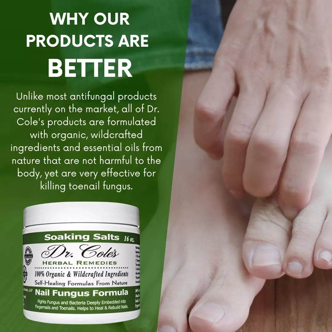 13 - Dr. Cole's Organic Nail Fungus Salts Formula