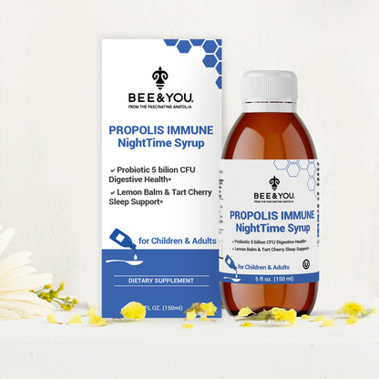 Propolis Immune NightTime Syrup - Probiotic, 150 ml