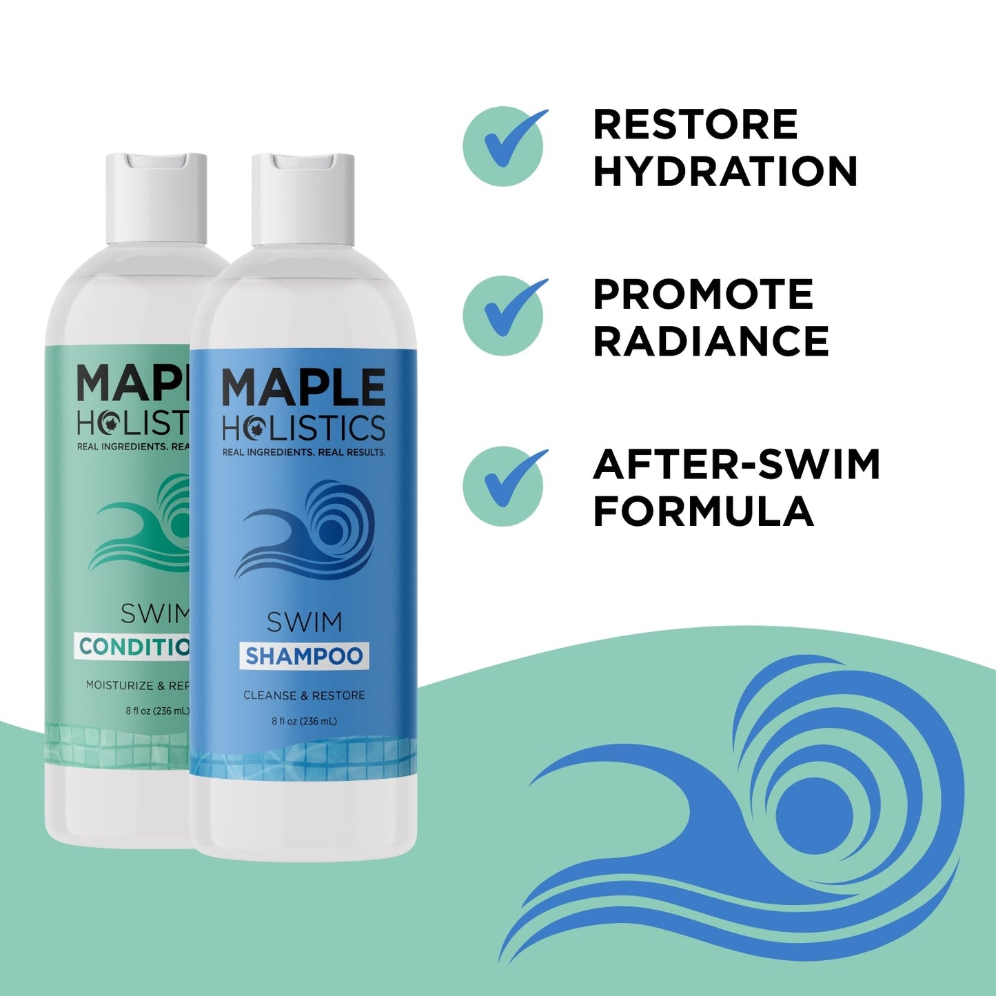 Swim Shampoo and Conditioner Set