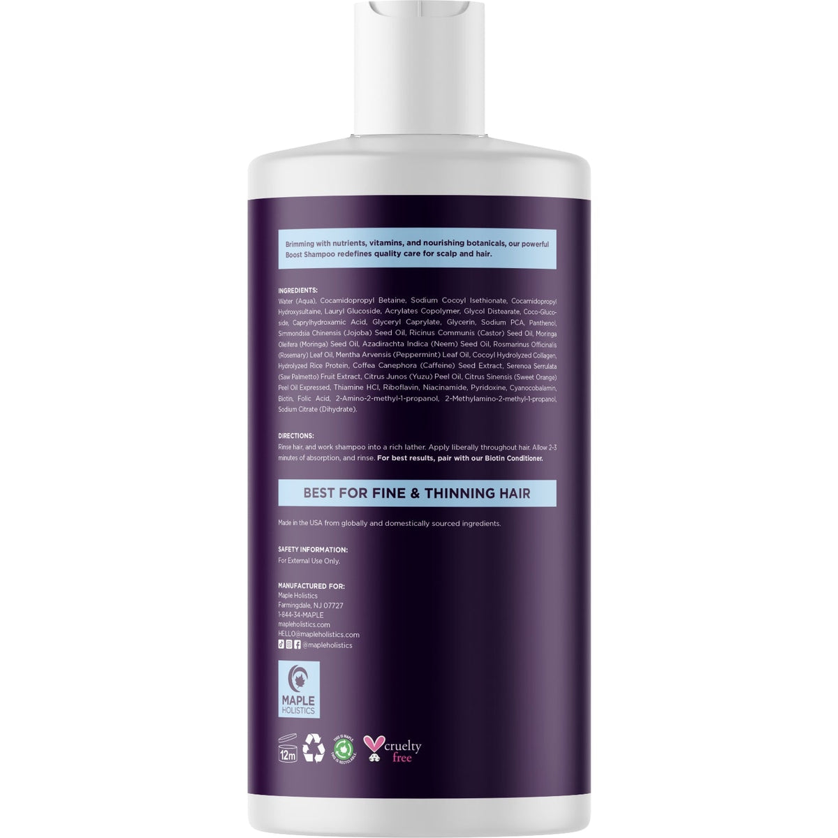 Booz Shampoo Boost Shampoo – Love.com