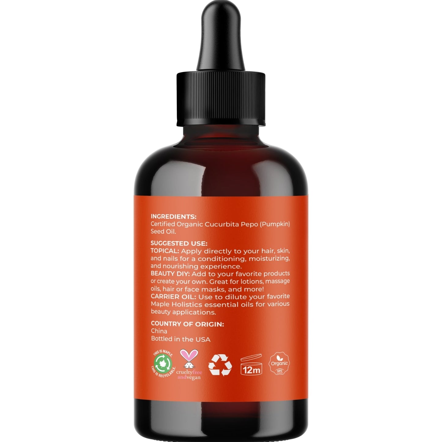 Organic Pumpkin Seed Oil