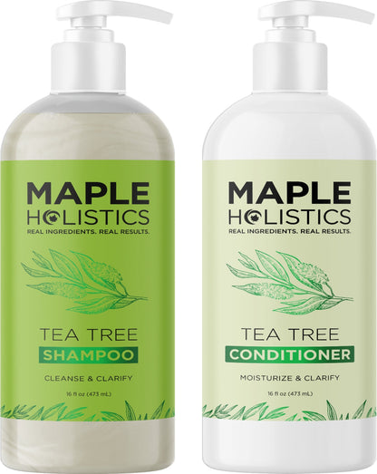 Tea Tree Shampoo and Conditioner Set