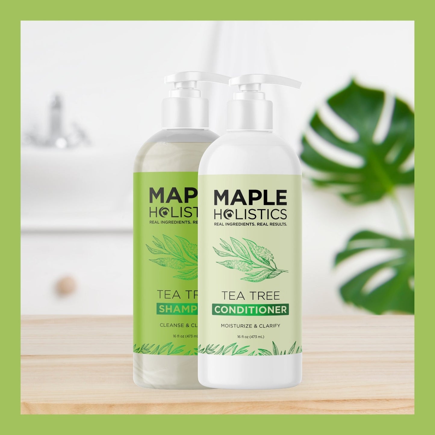 Tea Tree Shampoo and Conditioner Set