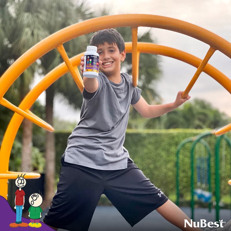 NuBest Tall 10+, Powerful Growth for Kids & Teens (10+), Milk Drinkers, 60 Capsules by NuBest Nutrition®