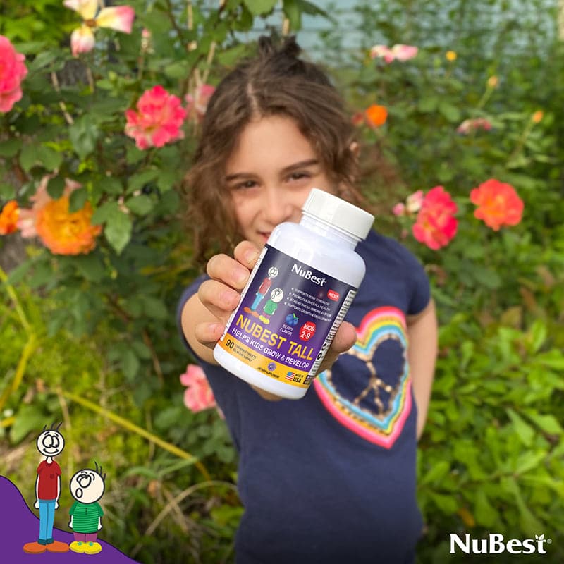 NuBest Tall Kids, Multivitamins, Berry Flavor, Ages 2-9, 90 Chewables by NuBest Nutrition®