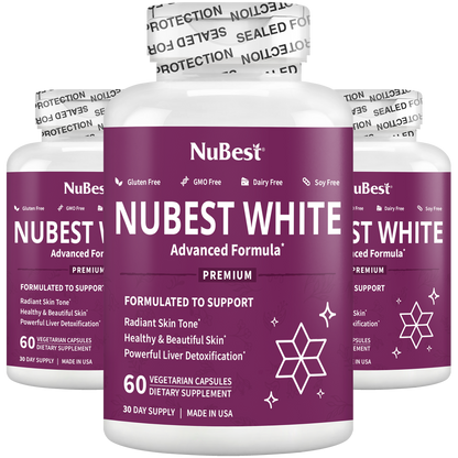 NuBest White, Skin Brightening Formula, 60 Vegan Capsules by NuBest Nutrition®