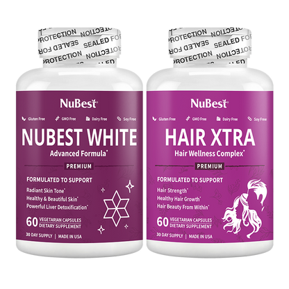 White & Hair Duo by NuBest Nutrition®