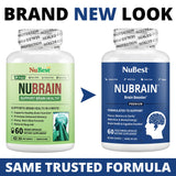 NuBest, NuBrain, Brain Booster, 60 Vegetarian Capsules by NuBest Nutrition®
