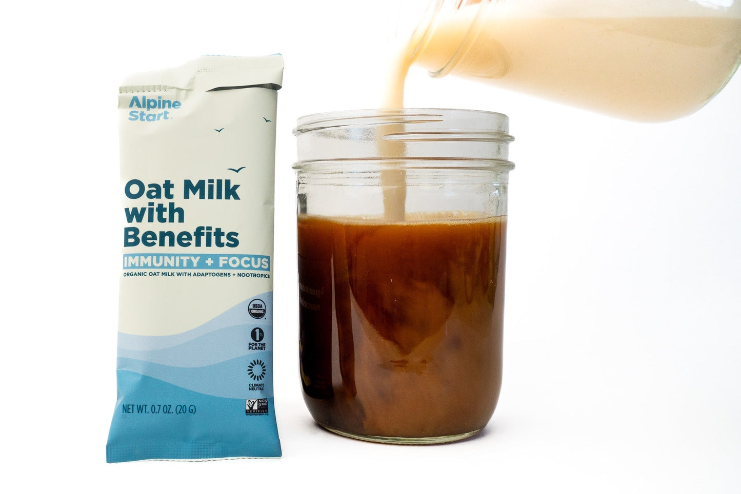 Oatmilk With Benefits Single Serve 20 SERVING 4 PACK