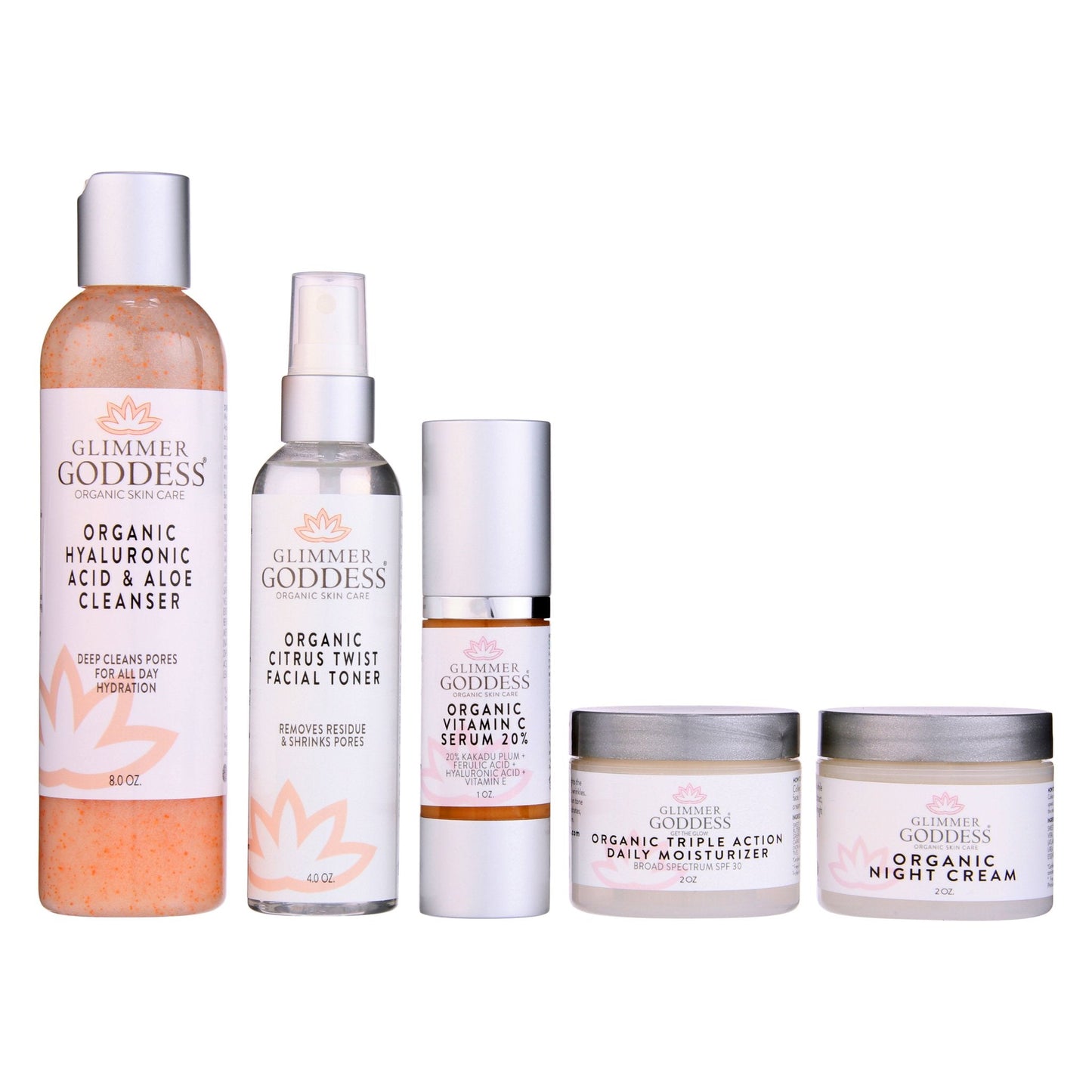 Organic Anti-Wrinkle Solution 5 PC Kit