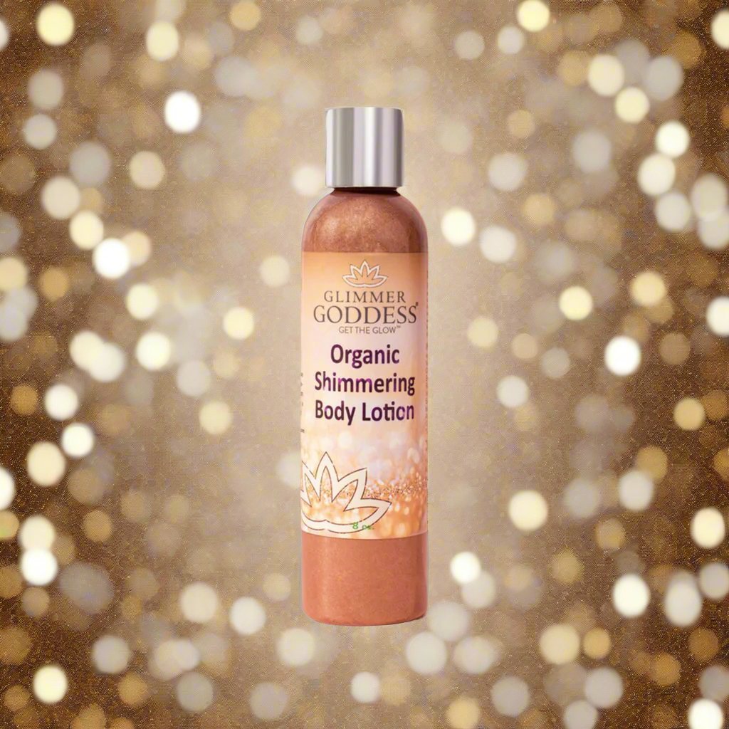 Organic Bronze Shimmer Body Lotion