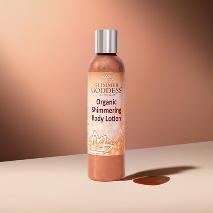 Organic Bronze Shimmer Body Lotion