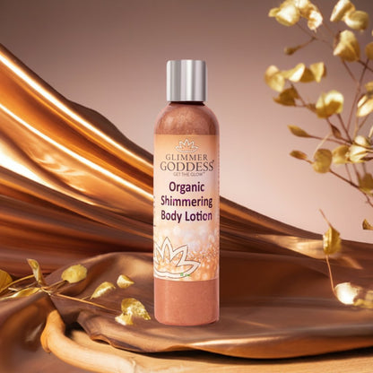 Organic Bronze Shimmer Body Lotion