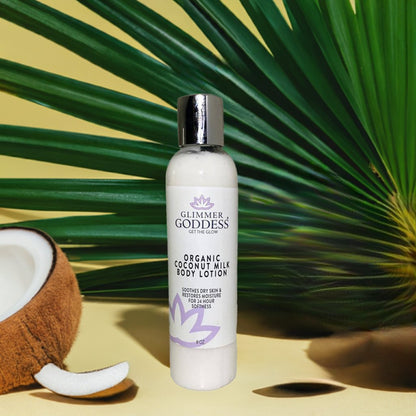 Organic Coconut Milk Body Lotion for Soft, Supple Skin