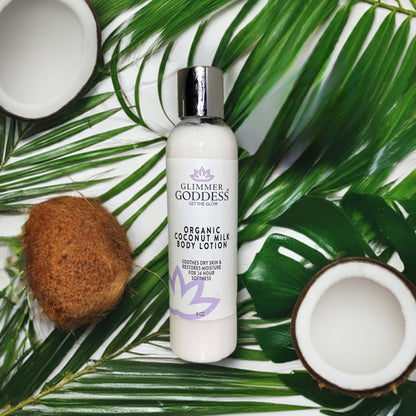 Organic Coconut Milk Body Lotion for Soft, Supple Skin