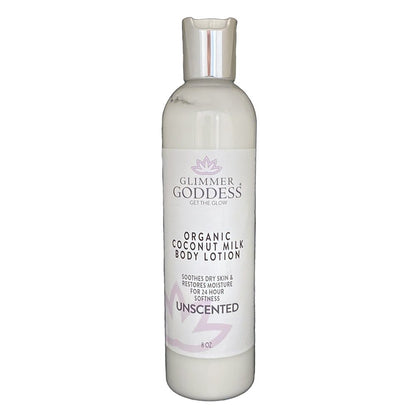 Organic Coconut Milk Body Lotion for Soft, Supple Skin