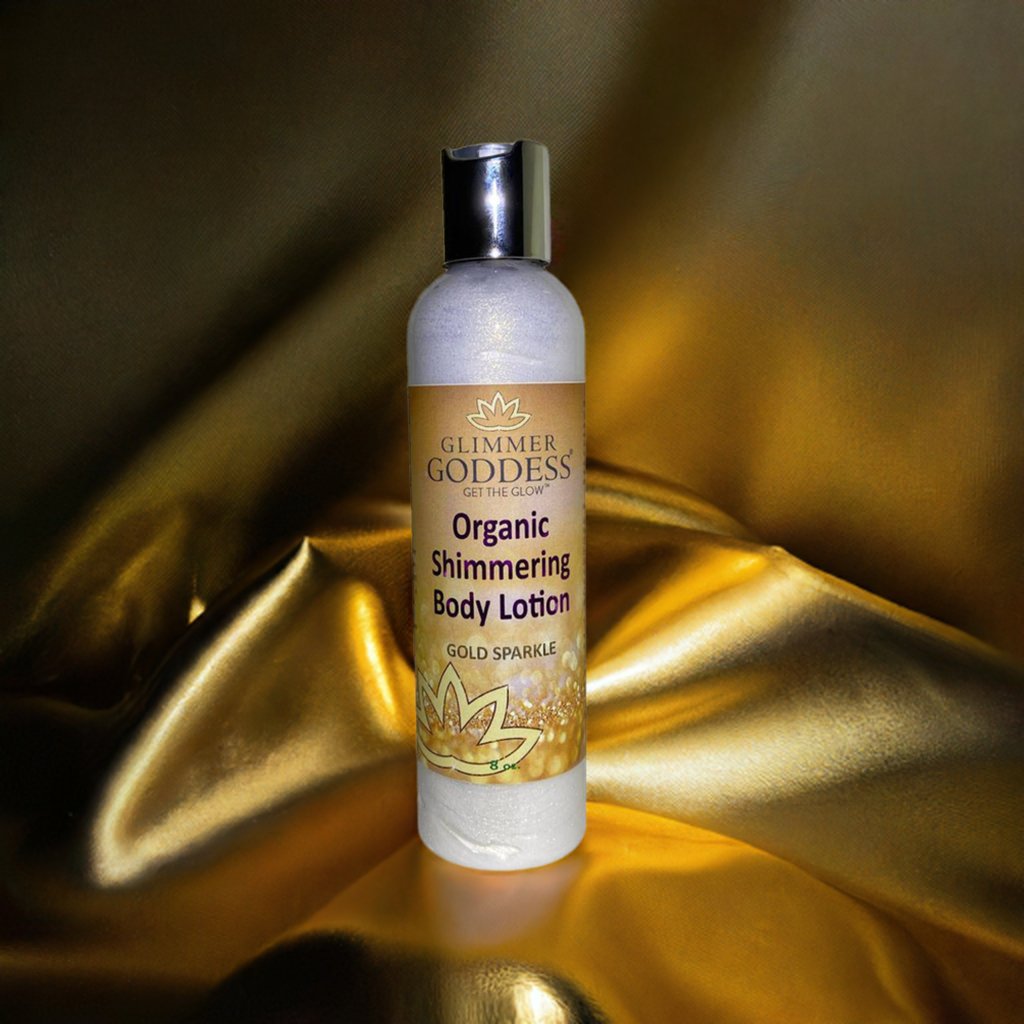 Organic Gold Shimmer Body Lotion