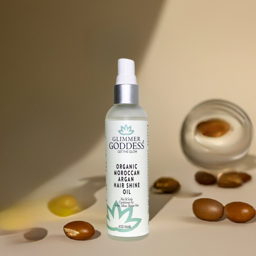 Organic Moroccan Argan Oil Hair Shine Spray