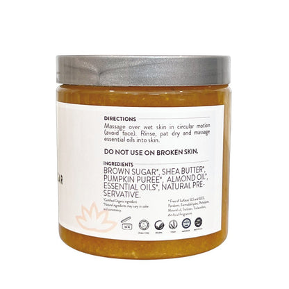 Organic Pumpkin Shea Sugar Body Scrub