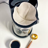 Organic Reusable Coffee Filters: Basket