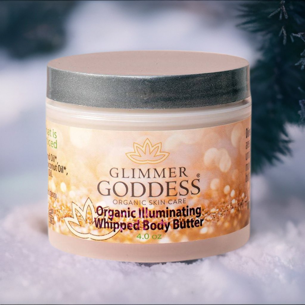 Organic Shimmering Body Butter Whipped To Perfection