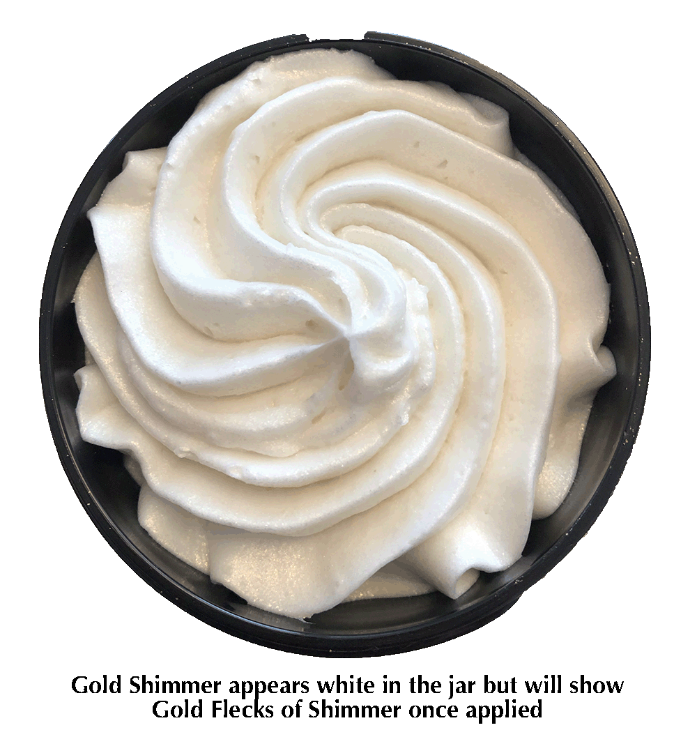 Organic Shimmering Whipped Body Butter Trio