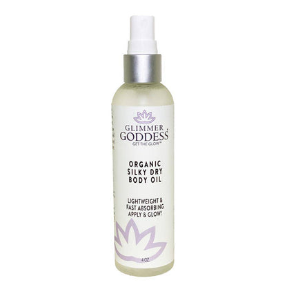 Organic Silky Dry Body Oil - 4 oz.