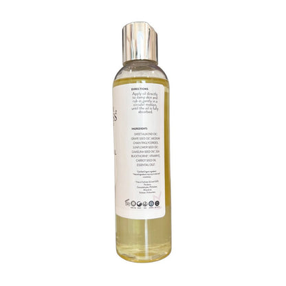 Organic Sweet Almond Silky Skin Oil - 48 Hour Hydration