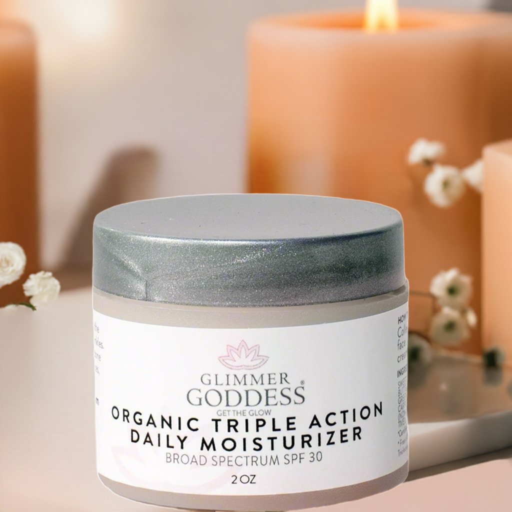 Triple Action Daily Organic Face Moisturizer