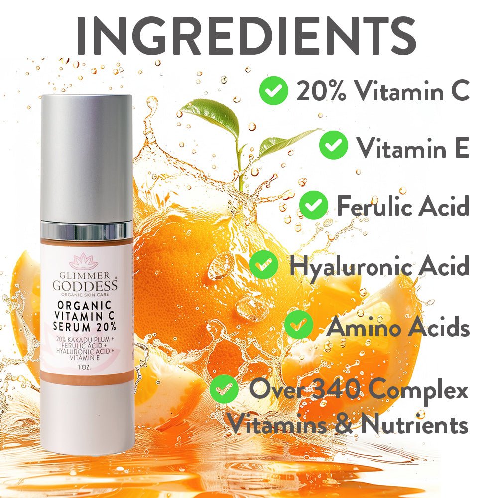 Organic Vitamin C Serum 20% Firm & Glow Serum