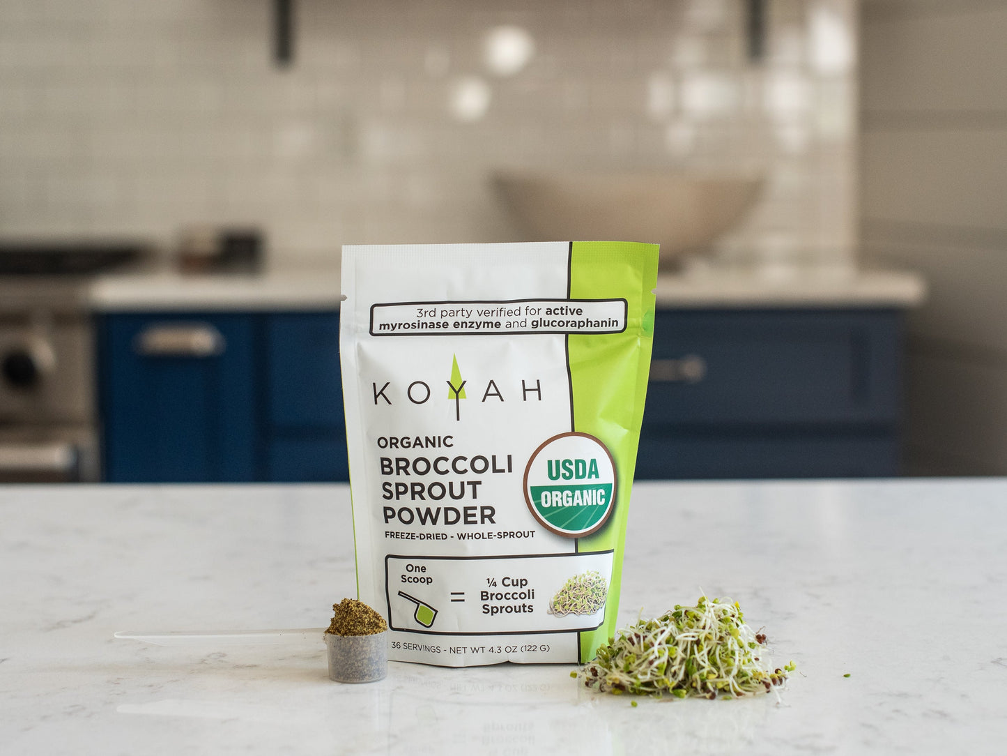 Organic Broccoli Sprout Powder