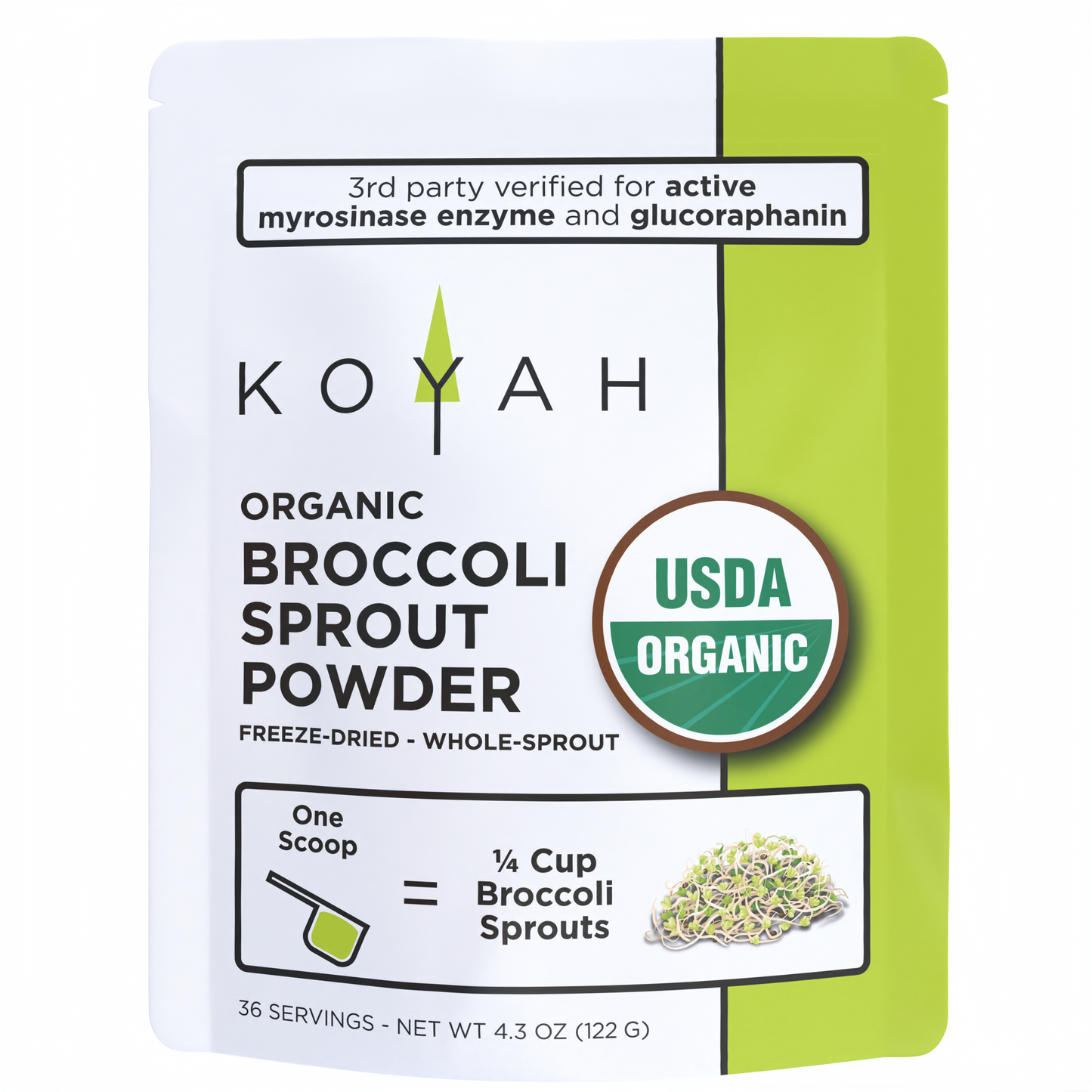 Organic Broccoli Sprout Powder