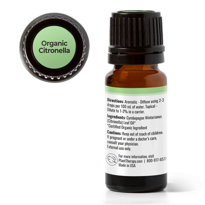 Organic Citronella Essential Oil