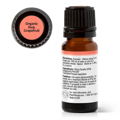 Organic Pink Grapefruit Essential Oil