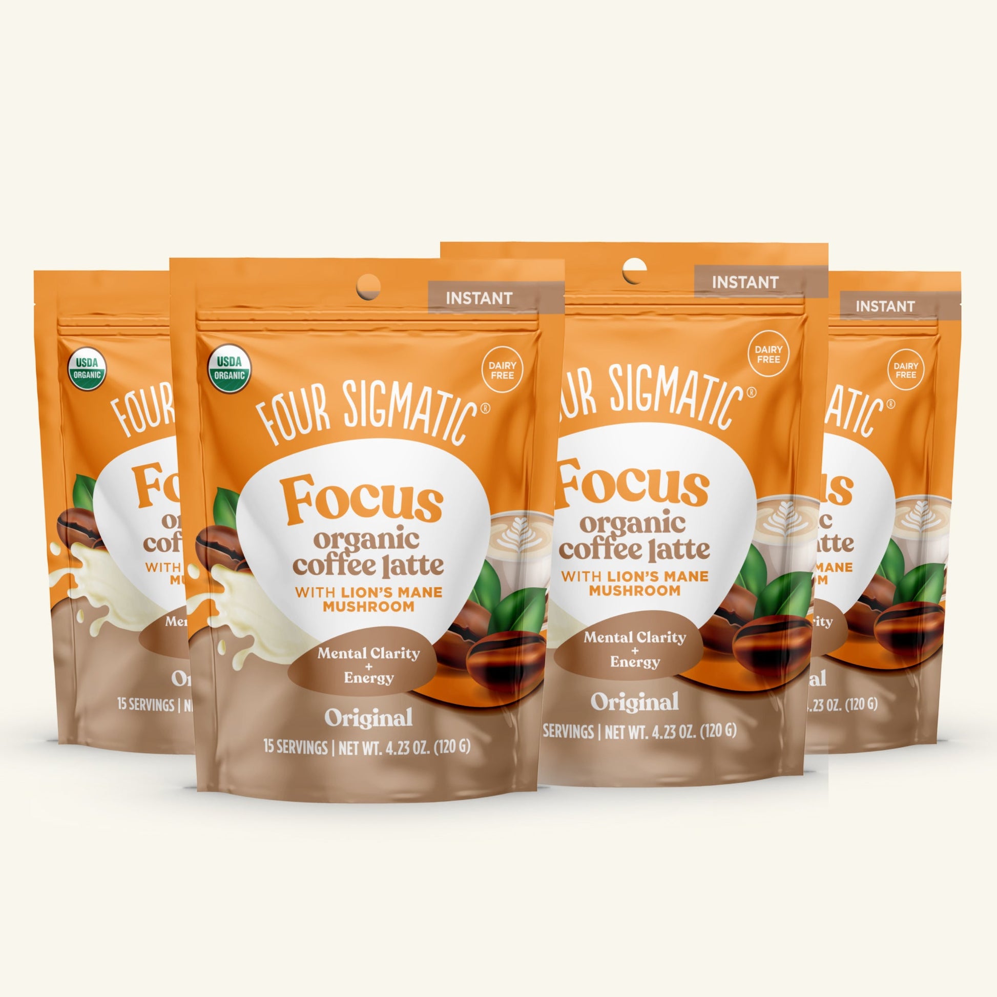 Focus Organic Coffee Latte - Original