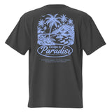 Oversized Escape to Paradise faded t-shirt