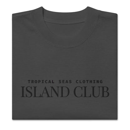 Oversized Tropical Seas faded t-shirt