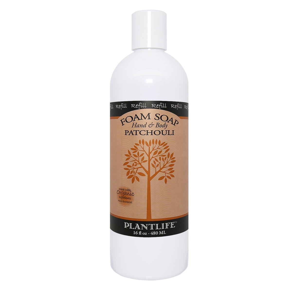 Patchouli Foam Soap Refill