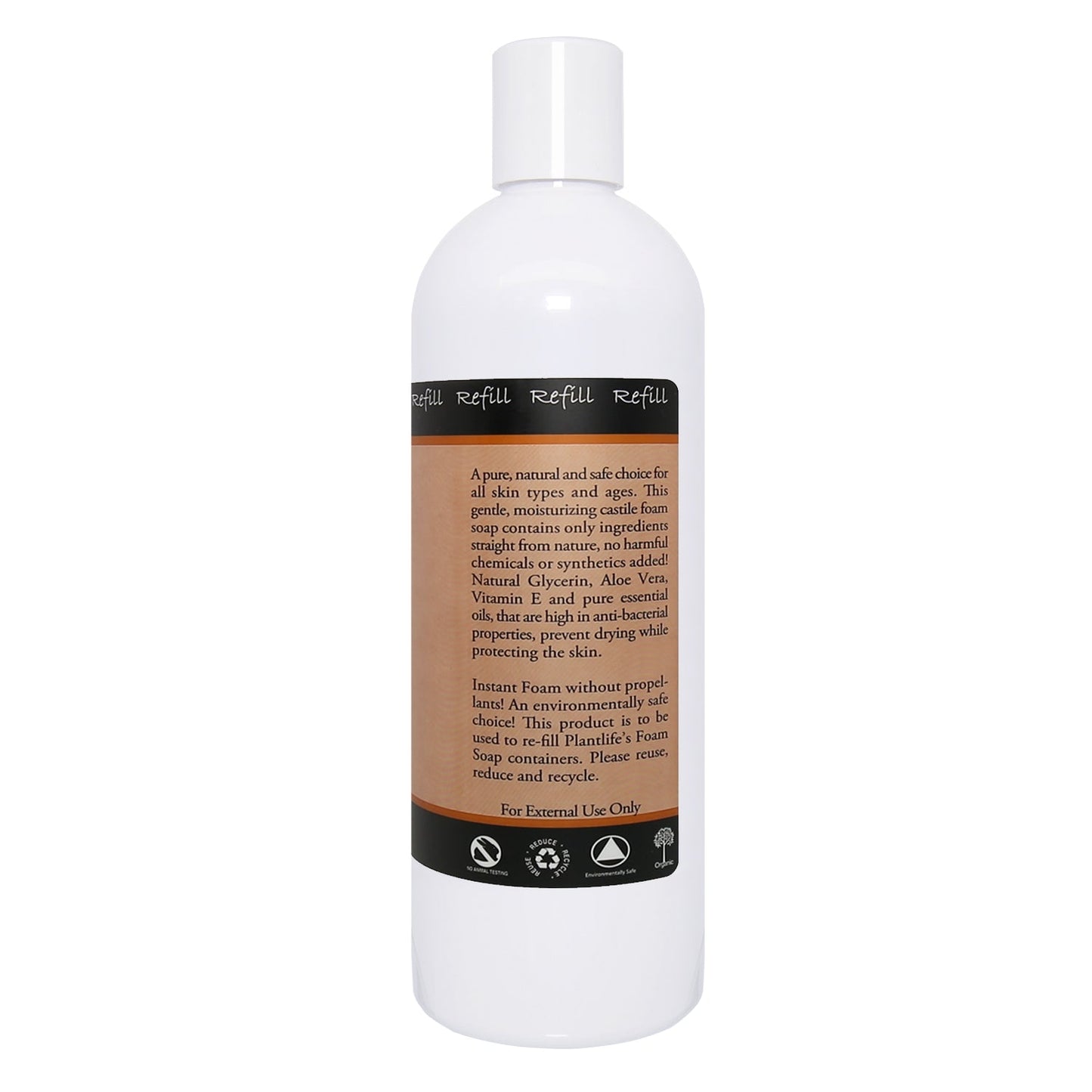 Patchouli Foam Soap Refill