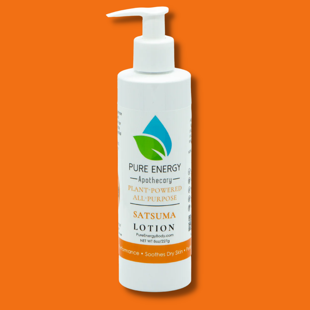 Natural All Purpose Lotion 8 Oz (Satsuma) by Pure Energy Apothecary