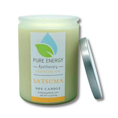 Soy Candle (Satsuma) by Pure Energy Apothecary