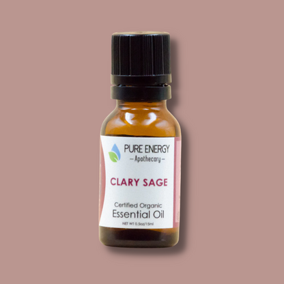 Essential Oil - Clary Sage 15ml (0.5oz) by Pure Energy Apothecary