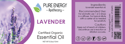 Essential Oil - Lavender 15ml (0.5oz) by Pure Energy Apothecary