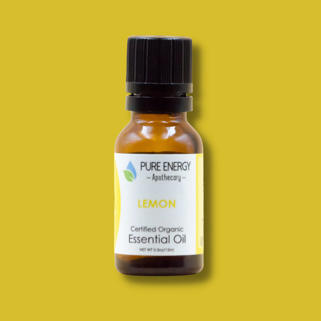 Essential Oil - Lemon 15ml (0.5oz) by Pure Energy Apothecary