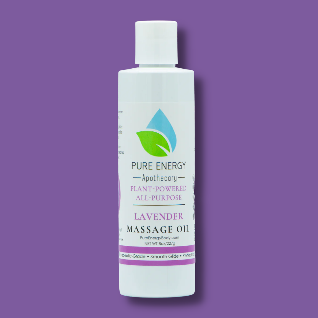 Massage Oil (Lavender) by Pure Energy Apothecary