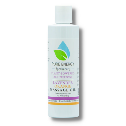 Massage Oil (Lavender Orange) by Pure Energy Apothecary