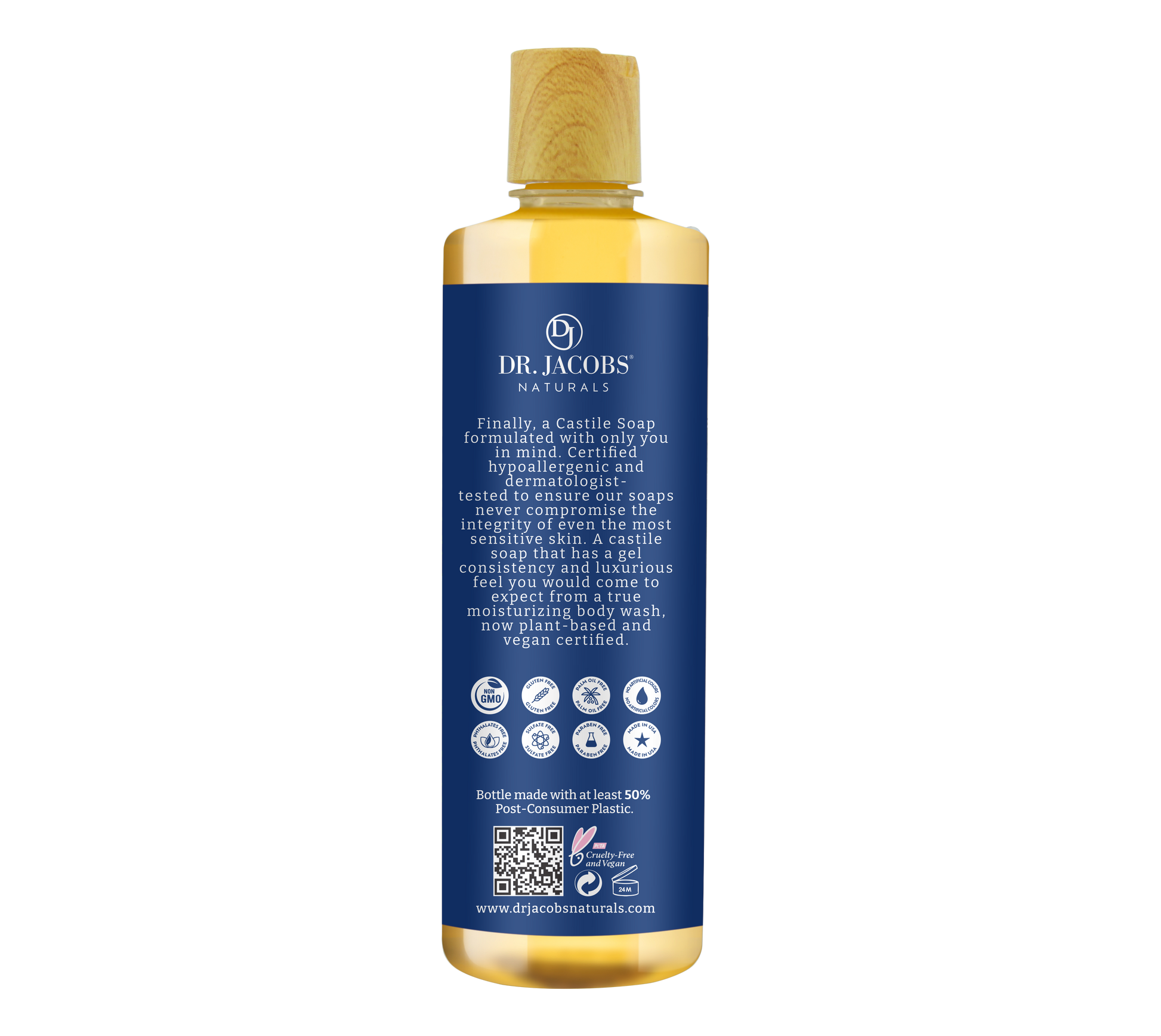 Peppermint Castile Body Wash by Dr. Jacobs Naturals