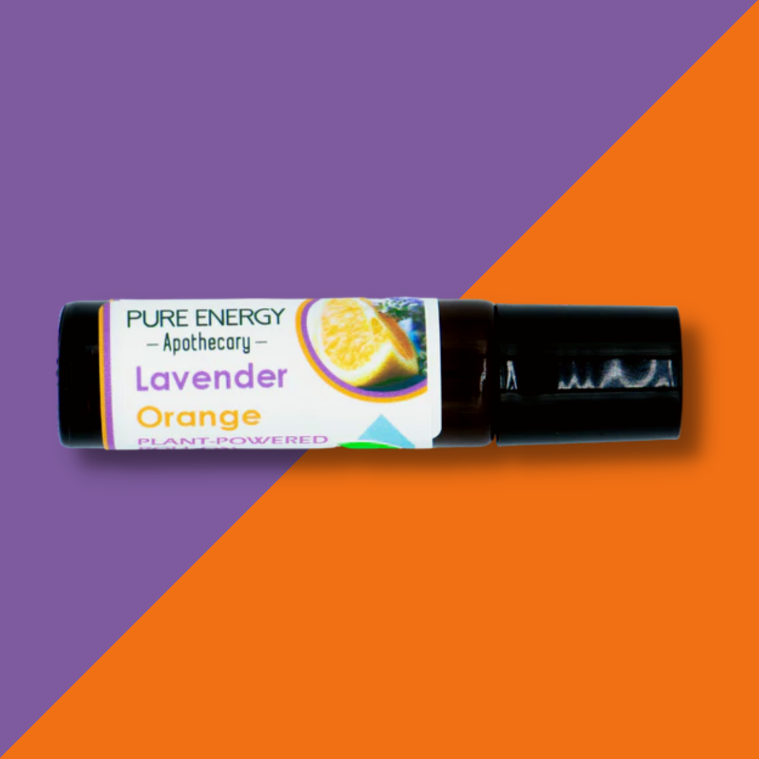 Aromatherapy Essential Oil Roll-On (Lavender Orange) by Pure Energy Apothecary