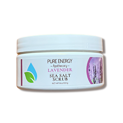 Sea Salt Scrub (Lavender) by Pure Energy Apothecary